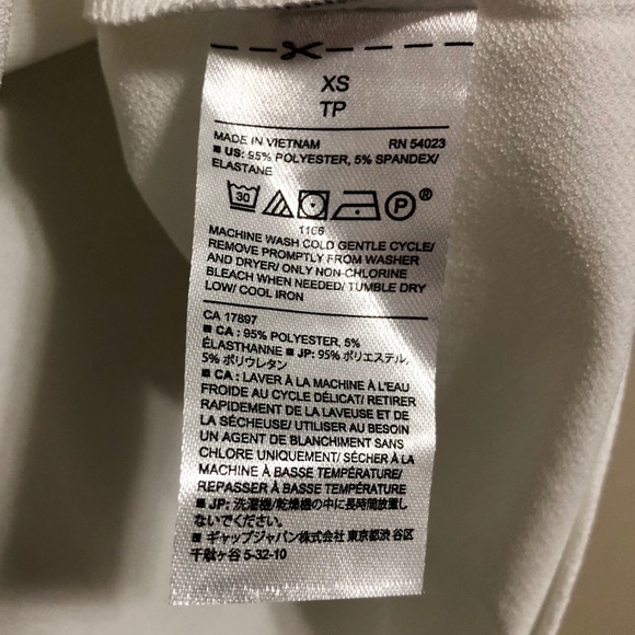 Banana Republic Sailor Bow Short Sleeve Top - Picture 6 of 6